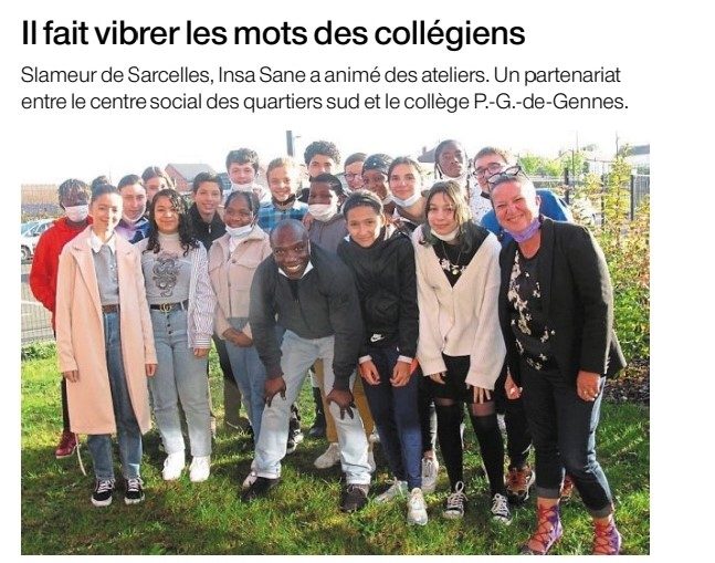 Slam au collège…